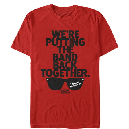 The Blues Brothers Men's Band Back Together Sunglasses T-Shirt