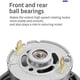thumbnail image 5 of 150W 545 DC Motor for Vacuum Cleaners,Built-in Driver and Ball Bearings, Efficient Air Blower Motor, 5 of 5