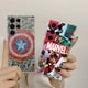 thumbnail image 4 of Marvel Comics Avengers Heros Phone Case For Samsung S24 S23 Ultra S22 S20 Plus S21 FE Clear Cases Cover Galaxy S24Ultra 5G Funda, 4 of 5