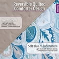 thumbnail image 5 of Vianney Comforter Queen Novo Santorini Patterned Design Soft Fleece Material Lightweight and Cozy Throw for Couch or Bed Year Round Comfort and Stylish Decor, 5 of 9