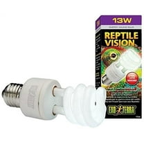 Exo Terra Reptile Vision Compact Fluorescent Lamp, 13-watt