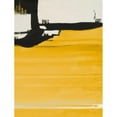 thumbnail image 3 of Urban Pearl Collection, Llc 19x24 Black Modern Framed Museum Art Print Titled - Yellow Abstract Vertical II, 3 of 5
