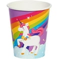 thumbnail image 1 of Unicorn Fantasy Beverage Paper Cups Birthday Party Decor Tableware 8pc/pk, 1 of 1