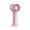 Pink, variant on Summer Savings Mini Fan Handheld Portable Handheld Small Fan Wholesale USB Charging Silent Large Wind Small Fan