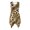 Leopard Zebra Mix Print, variant on HELLHERO Shark Pattern Design Sleeveless Sundress for Beach Vacation Pool Party, Irregular Hem Side Pockets Asymmetric Hem Midi Dress