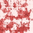 thumbnail image 1 of Ahgly Company Machine Washable Indoor Square Abstract Red Modern Area Rugs, 4' Square, 1 of 4