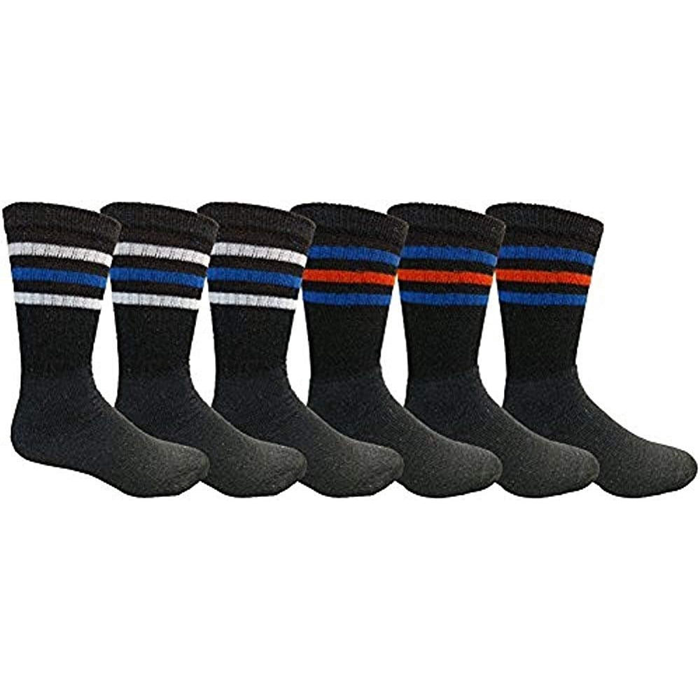 Wholesale Socks Deals 6 Pairs of Men's Crew Cotton Athletic Sports