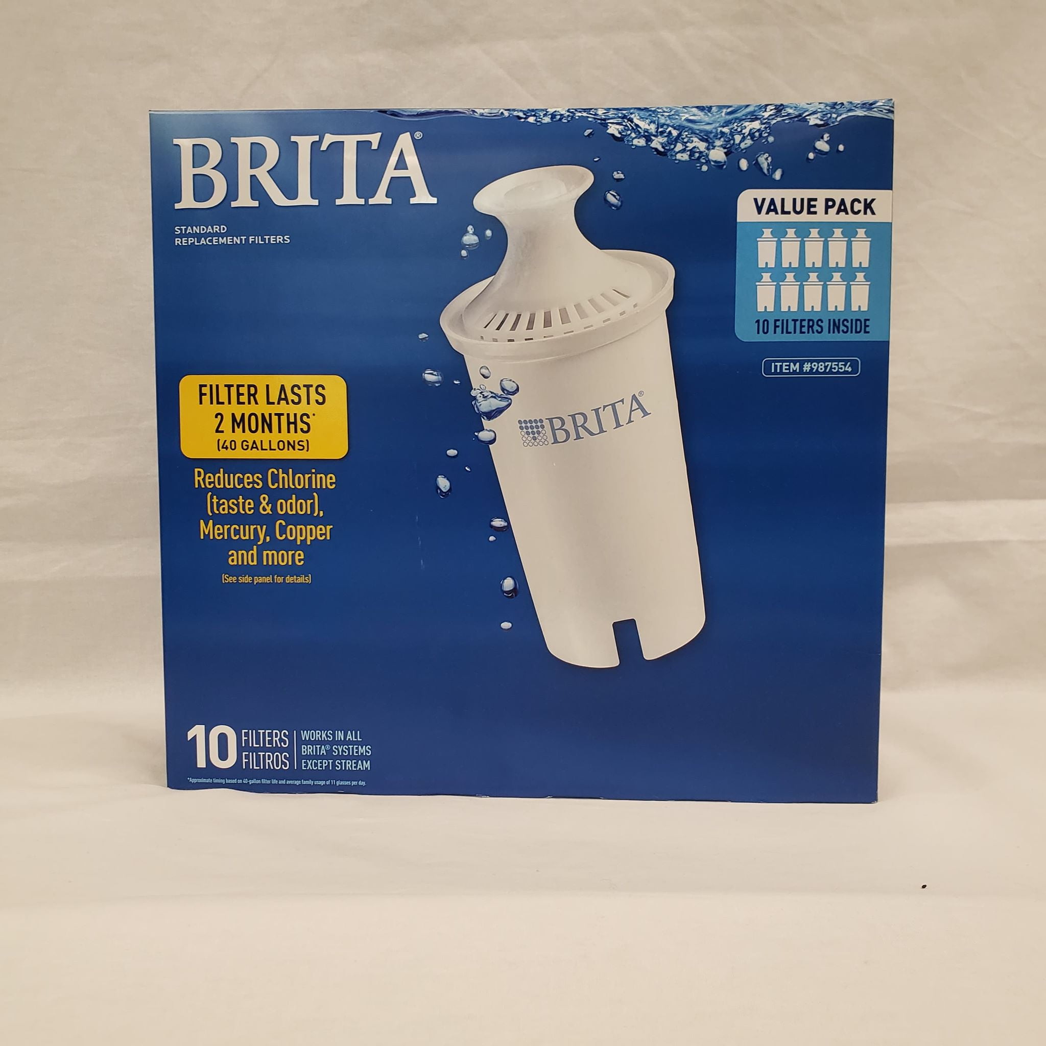 Brita Replacement Filters (10 pack) - Walmart.com
