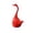 Red#279, variant on Cthrlog Fashionable Toilet Brush Holder Creative Swan Decorative Bathroom Accessory Elegant Home Decoration for Modern Bathrooms Black Metal Design