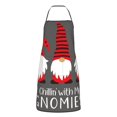 thumbnail image 5 of Zufioo Chillin with My Gonme for Lock Hem Apron with Pockets, Stain and Oil Proof Tie-down Apron for Cooking Barbecue Restaurant, Unisex-One Size, 5 of 9