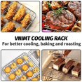 thumbnail image 7 of MODANU Stainless Steel Cooling Rack, Baking Rack, Roasting, Grilling, Oven and Dishwasher Safe, Roasting Rack for Home & Dinning Room (9.8" x 7.5" x 0.6" ), 7 of 7