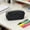 Black, variant on Roiihwy Large Pencil Case Pouch, Soft Fresh Cloud Pencil Bag with Zipper, Solid Color Pencil Box