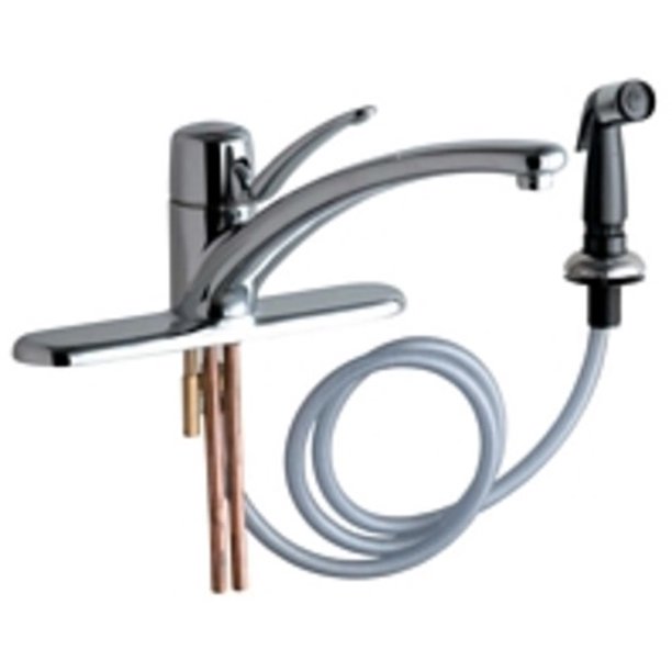 Chicago Faucets 23018Ab Commercial Grade Kitchen Faucet