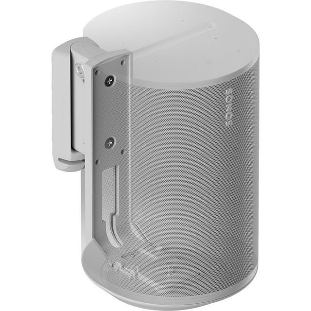 FLEXSON Support Mural avec Pièce d'Angle pour Haut-Parleur Sonos Era 100 (Blanc, Simple)
