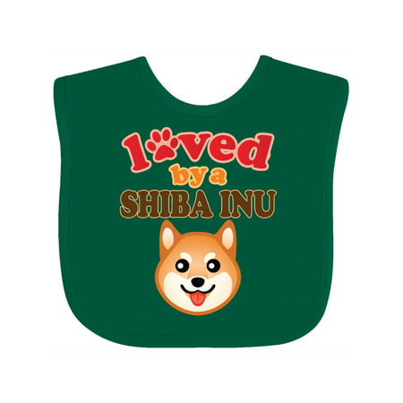 

Inktastic Shiba Inu Dog Lover Gift Baby Boy or Baby Girl Bib