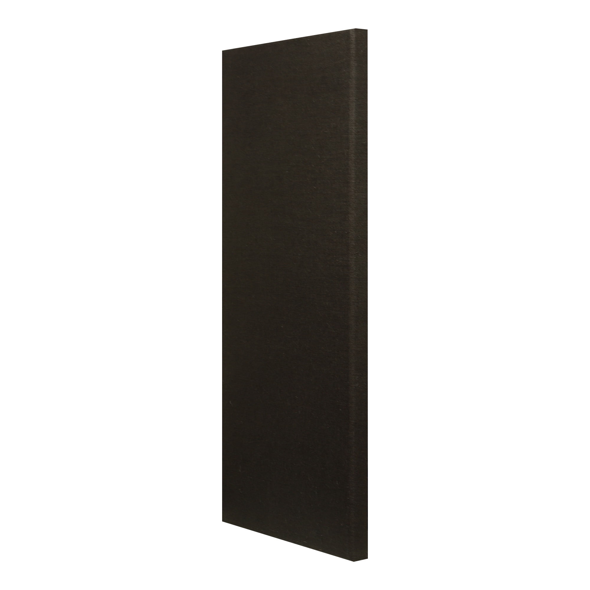ATS Acoustics Sound Absorbing Acoustic Panel 24" x 48" x 2" Beveled Edge (Black)