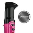 thumbnail image 6 of Revlon Perfect Heat Ceramic 1" and 1 1/2" Hot Ait Brush Kit, Pink with 3 Attachments, 6 of 7