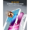 thumbnail image 3 of Funda magnética Miracase para iPhone 16 Plus con pantalla, 3 of 8