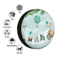 thumbnail image 2 of Kdxio Animals Riding Across The Sky for Tire Cover Wheel Protectors Tyre Covers Weatherproof Wheel Covers Universal Fit for Trailer Rv SUV Truck Camper Travel Trailers 16 inch, 2 of 5