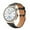 B*20X1.8CM, variant on Lightweight Leather Watch Strap Featuring Ultra Bright AMOLED Screen | With Adjustable Buckle Closure For For Standard 22MM Watches | Excellent For Heart Monitoring Blue