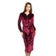 thumbnail image 4 of Vestido camisero de terciopelo Roman Fashion /Juvenil, 741 (Vino) vino M, 4 of 5
