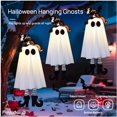 thumbnail image 4 of Hanging Ghosts Fleyudemo para Halloween, paquete de 3 unidades, 48 cm, iluminadas, 4 of 7