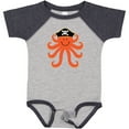 thumbnail image 3 of Inktastic Pirate Octopus Kids Funny Boys or Girls Baby Bodysuit, 3 of 5