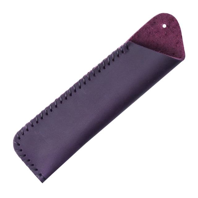 Estuche de piel de vaca personalizado retro hecho a mano con capa superior de piel de vaca, estuche protector creativo para regalo
