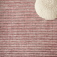 thumbnail image 6 of SAFAVIEH Abstract Stephanie Plaid Wool Area Rug, Red/Ivory, 8' x 10', 6 of 11