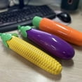 thumbnail image 2 of Sun Umbrella Carrot Eggplant UV Protection Creative Vegetable and Fruit Folding Sun Umbrella Sun Protection Cute Shape, 2 of 6