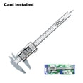 thumbnail image 3 of VERNIER CALIPER DIGITAL PLÁSTICO CON TIEL LCDElectronic Vernier Caliper LCD 0-150mm Micrómetro Longitud doméstica Medida Medida Regla de carpintería Operado por batería Tipo 1 Speravity TO000926-01, 3 of 7