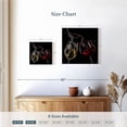 thumbnail image 4 of Elephant Stock Red And White Wine Splash Wall Art - Square Canvas Wall Art - Dining Room Wall Decor - Food And Drink Canvas - Black And Gold Decor - 10" x 10", 4 of 8