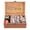 Brown - With Sewing Kit, variant on Nieyigj Vintage Pine Wood Sewing Basket Household Dandelion Floral Organizer Rectangle Storage Case Empty Box (9.06 x 5.91 inches)