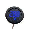 thumbnail image 2 of DC 4-100V Voltaje del coche Medidor corriente Panel detector Dos hilos (Azul), 2 of 8