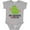 AC-Heather Grey, variant on Inktastic Grandpa Loves Me Frog Boys or Girls Baby Bodysuit