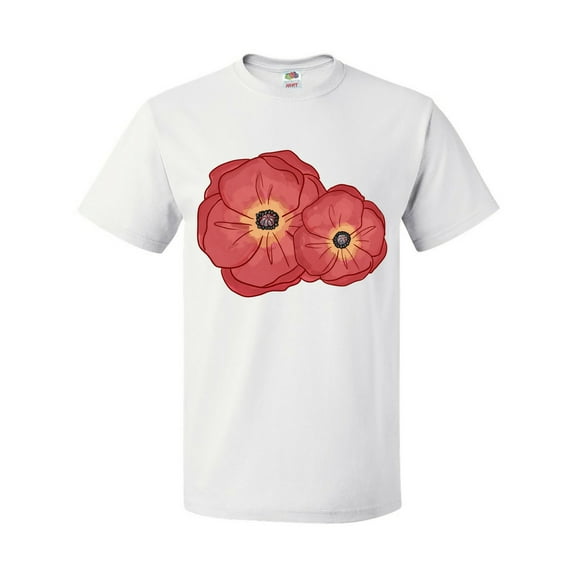 Inktastic Red Poppy Flowers T-Shirt