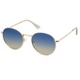thumbnail image 1 of Gafas de sol SOJOS, pequeñas, redondas, polarizadas, UV400 SJ1014, dorado/azul/marrón, 1 of 6
