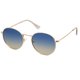 thumbnail image 1 of Gafas de sol SOJOS, pequeñas, redondas, polarizadas, UV400 SJ1014, dorado/azul/marrón, 1 of 6
