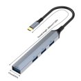 thumbnail image 3 of 4 en 1/5 en 1 Tipo C Hub 5Gbps/480Mbps Adaptador multidivisor Accesorios para portátiles, 3 of 7