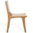 thumbnail image 5 of Safavieh Cassaphina Woven Leather Dining Chair in Tan / Natural, 5 of 11