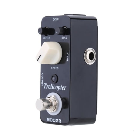 MOOER Trelicopter Guitar Effects Optical Tremolo Pedal True Bypass DC 9V
