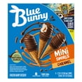 thumbnail image 4 of Blue Bunny Mini Swirls Caramel Cones, Frozen Dessert, 8 Pack, 4 of 11