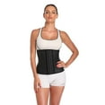 thumbnail image 2 of Shaper En Latex 3 Crochets Pour Femmes (noir Xl), Shaper De Poitrine Serr, Entranement Sportif Bande Abdominale En Caoutchouc D'os En Acier, 2 of 4