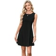 thumbnail image 2 of Sleeveless Crew Neck Club Mini Dress, 2 of 6