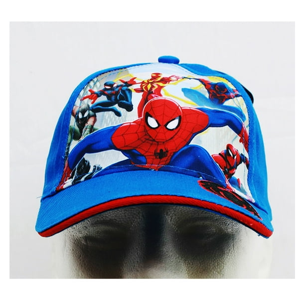 Baseball Cap - Marvel - Spiderman Blue (Youth/Kids) New SPU1271
