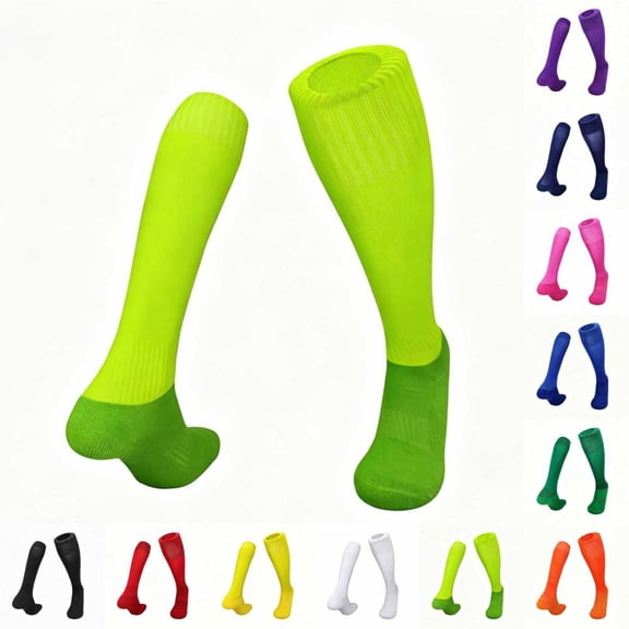 Bxsruta Knee High Athletic Socks Moisture Wicking Sports Tube Socks for Training and Workout