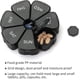 thumbnail image 3 of Pastillero semanal de 2 piezas, caja de almacenamiento portátil para tabletas medicinales una vez al día, 7 días, con compartimento separado para guardar vitaminas, medicamentos y suplementos, 3 of 5