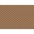thumbnail image 1 of Ahgly Company Machine Washable Indoor Rectangle Transitional Brown Red Area Rugs, 2' x 4', 1 of 7