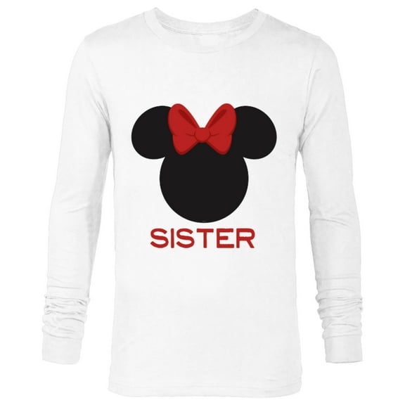 Disney Minnie Mouse Sister Family - Long Sleeve T-Shirt for Men – Customized-White