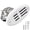 white, variant on FARBIN Hi-Tone Horn for Boats Stainless Steel Waterproof Horn for Ships 12V Super Loud Motorcycle Horn with Base Bracket for Sailboats Yacht Car Truck etc. (Single stainless steel horn)